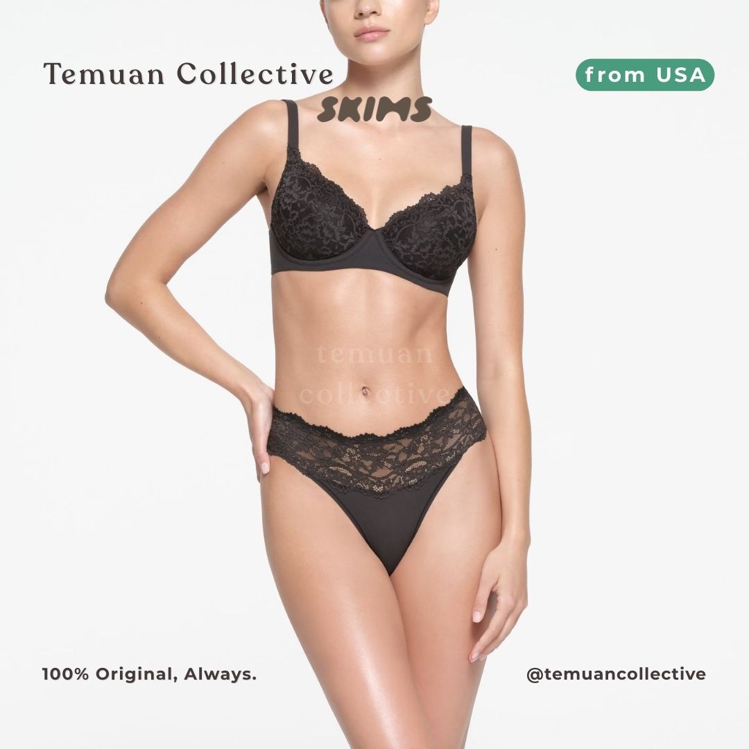 SKIMS Fits Everybody Lace Full Coverage Lightly Lined Bra