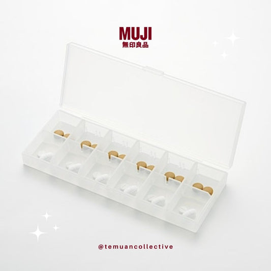 MUJI Polypropylene Pill Connectable Case Small / Large