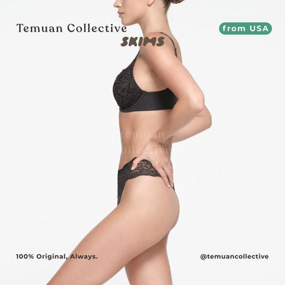 SKIMS Fits Everybody Lace Full Coverage Lightly Lined Bra