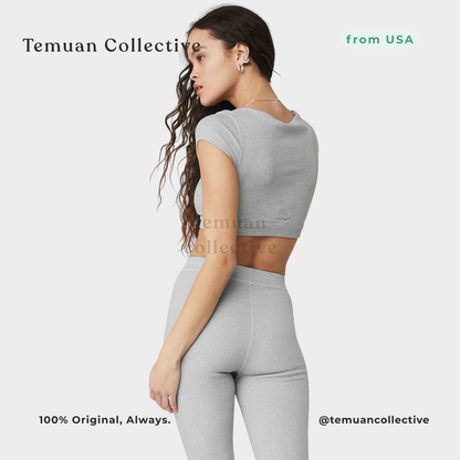 Alo Yoga Blissful Henley Bra Top