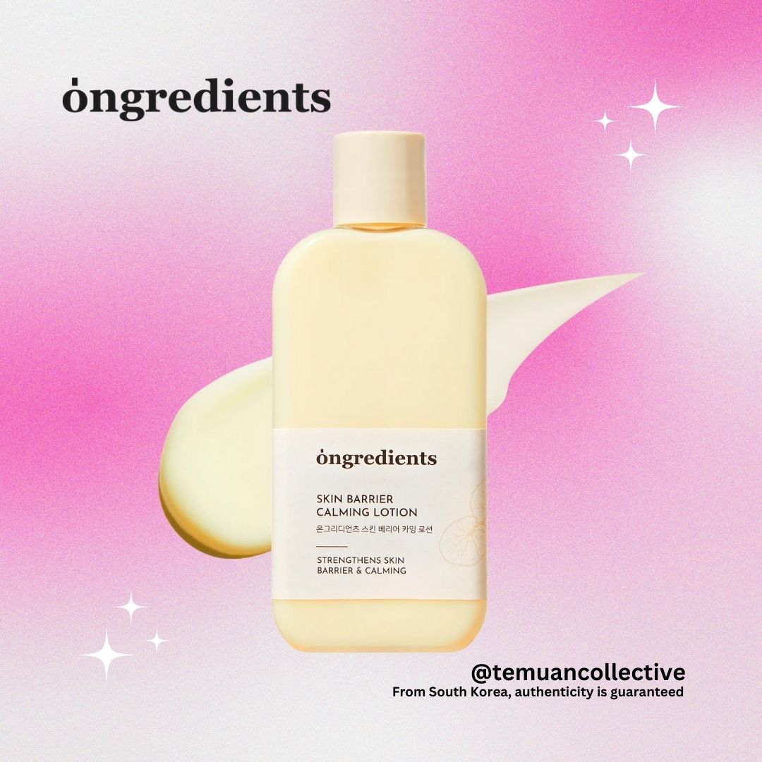 Ongredients Centella Asiatica Skin Barrier Calming Lotion