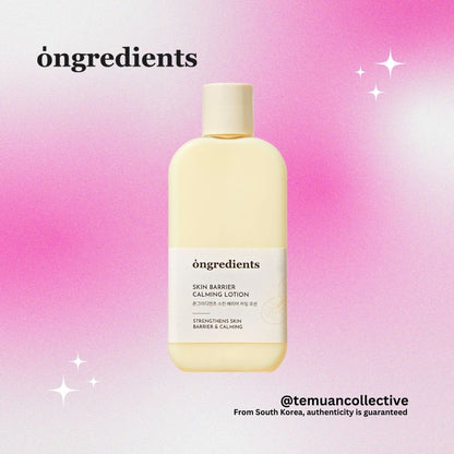 Ongredients Centella Asiatica Skin Barrier Calming Lotion