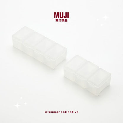 MUJI Polypropylene Pill Connectable Case Small / Large