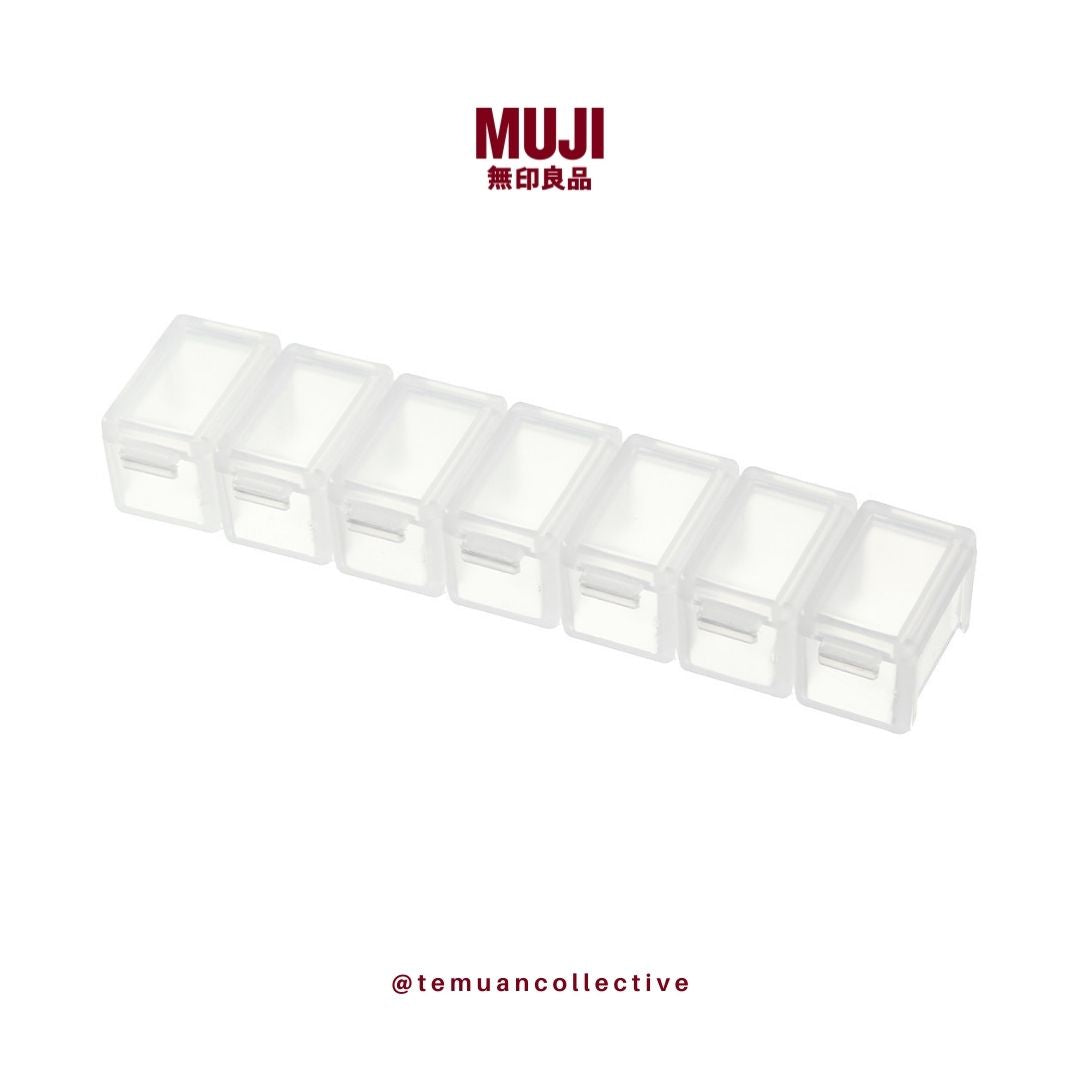 MUJI Polypropylene Pill Connectable Case Small / Large