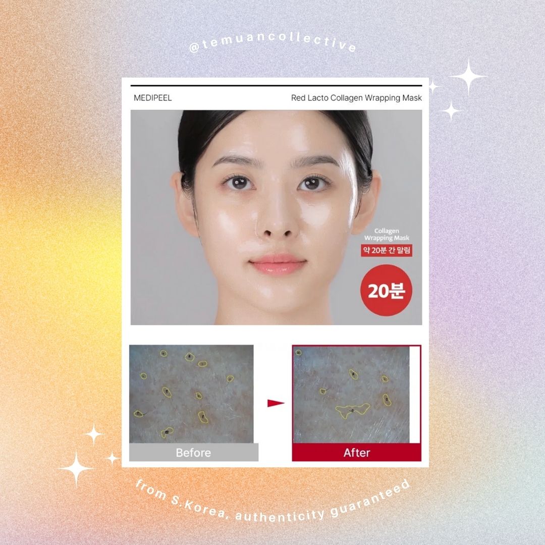 MEDI PEEL Red Lacto Collagen Wrapping Mask Sheet