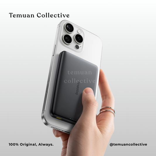 Baseus PicoGo AM41 Ultra Slim Magnetic Power Bank Built In Cable 10000mAh 27W