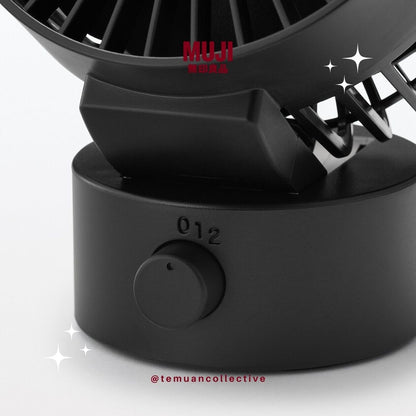 MUJI Japan Low Noise Usb Desk Fan