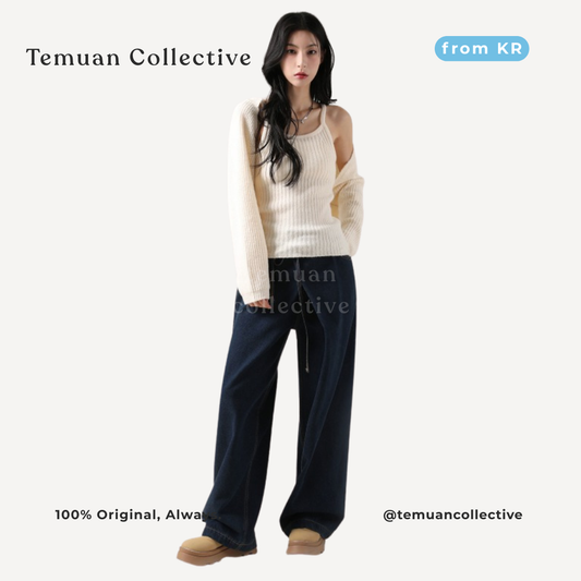 Avandress String Wrap Wide Pants