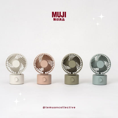MUJI Japan Low Noise Usb Desk Fan
