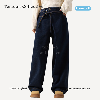 Avandress String Wrap Wide Pants