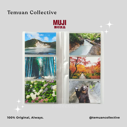 MUJI Polypropylene High Transparency Album 3 Rows (132 Pockets)