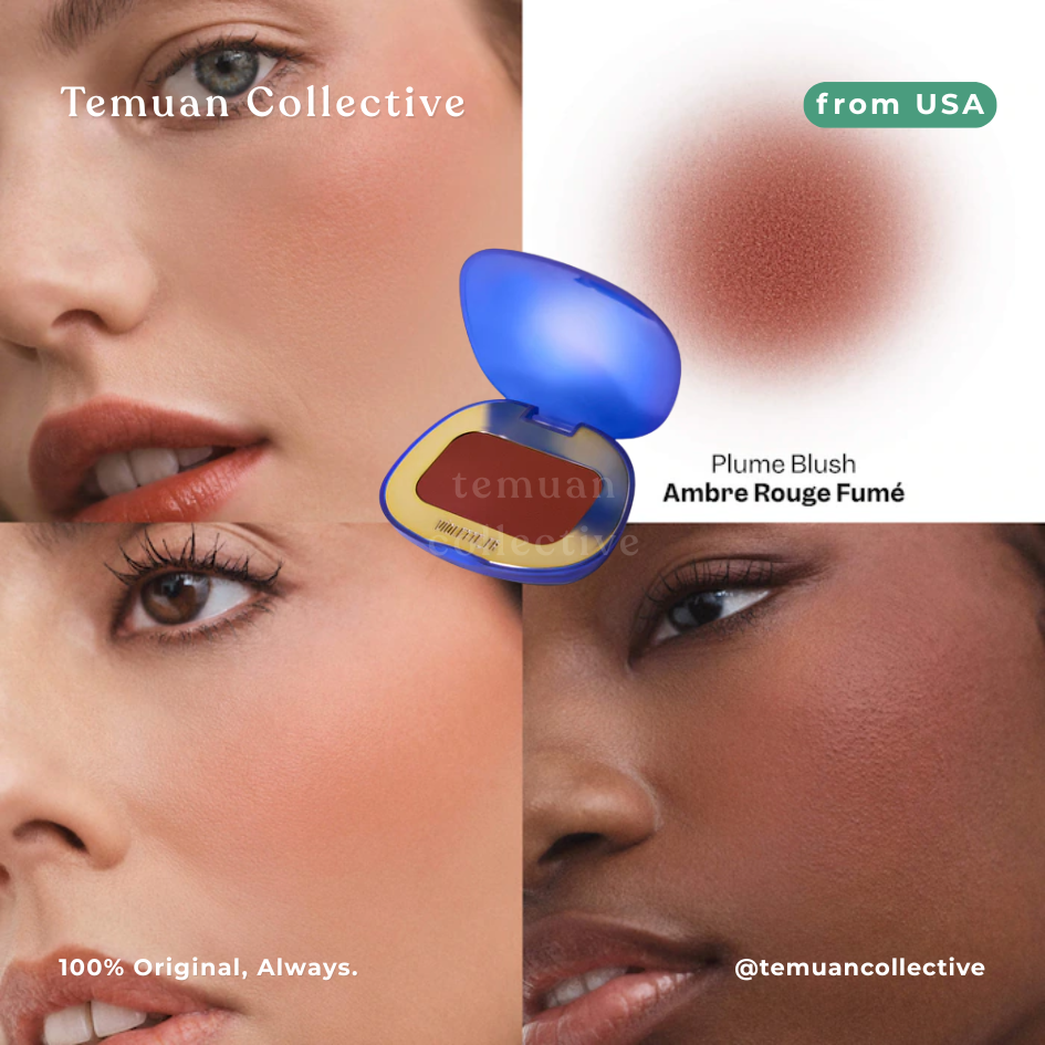 VIOLETTE_FR Plume Blush Feather Matte Cream Powder Cheek Melt