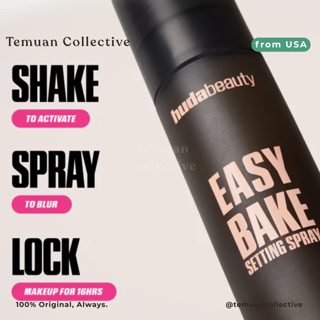 HUDA BEAUTY - Easy Bake Blurring Setting Spray with 16-Hour Wear