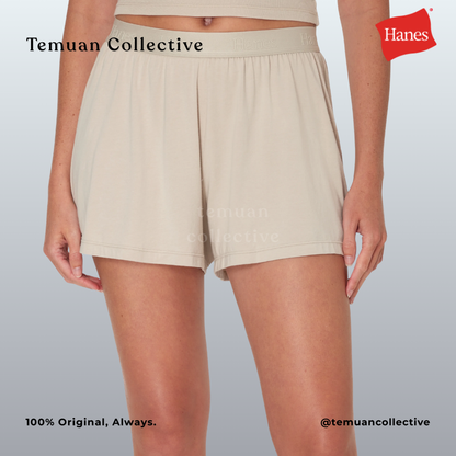 HANES Women's SuperSoft Comfywear Sleep Shorts