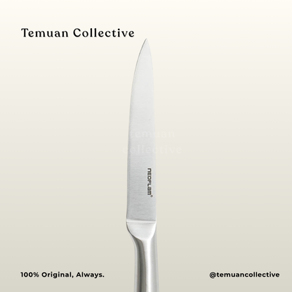 Neoflam All-Stainless Steel Excessive / Paring Knife / Steel Knife / Chinese Chef's Knife / Santoku