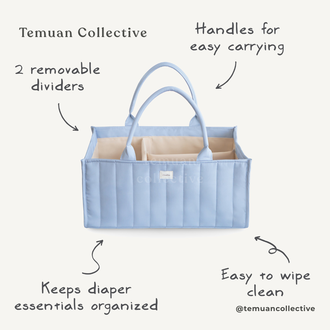 MUSHIE Diaper Caddy Organizer