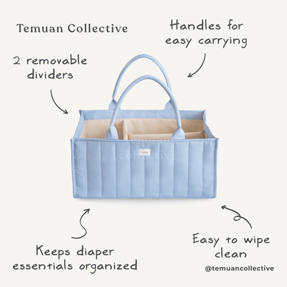 MUSHIE Diaper Caddy Organizer