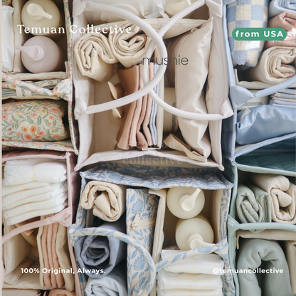 MUSHIE Diaper Caddy Organizer