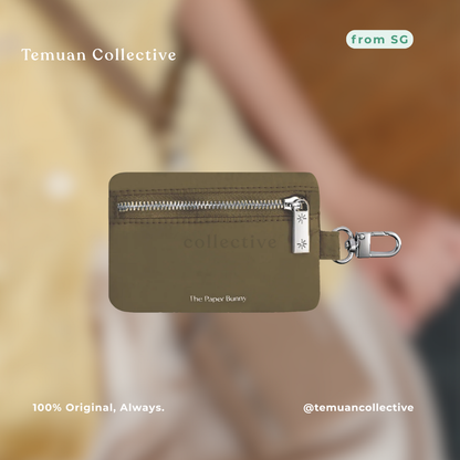 The Paper Bunny Commuter Phone Strap and Puffer Card Pouch Set