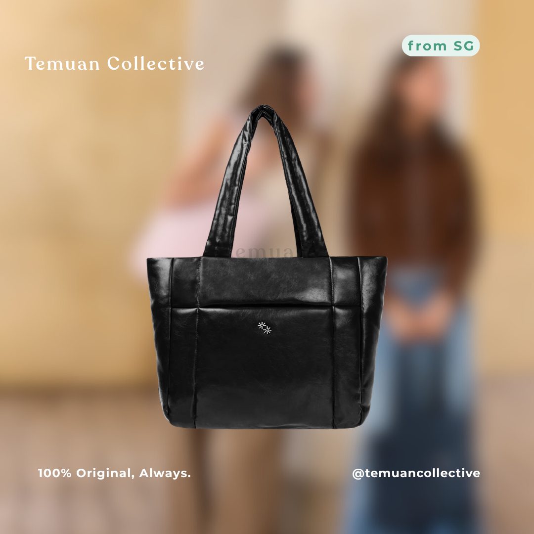 The Paper Bunny Puffer Shopper Bag