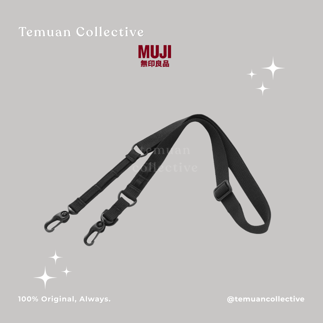 MUJI Mini Water Repellent Backpack / Mini Canvas Tote Bag / Shoulder Strap Belt