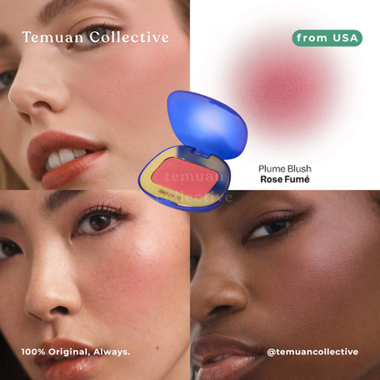 VIOLETTE_FR Plume Blush Feather Matte Cream Powder Cheek Melt