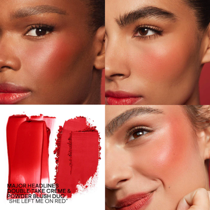 PATRICK TA Major Headlines Double Take Crème & Powder Blush Duo