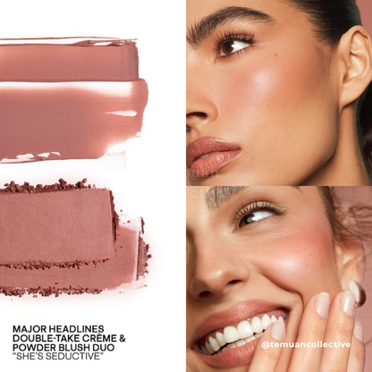 PATRICK TA Major Headlines Double Take Crème & Powder Blush Duo