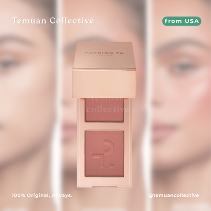 PATRICK TA Major Headlines Double Take Crème & Powder Blush Duo