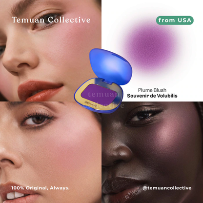 VIOLETTE_FR Plume Blush Feather Matte Cream Powder Cheek Melt
