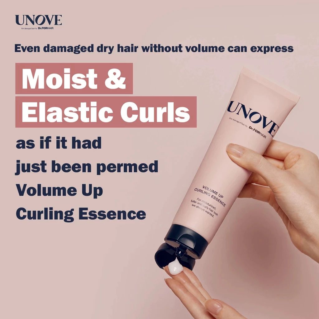 UNOVE Volume Up Curling Essence 147ml