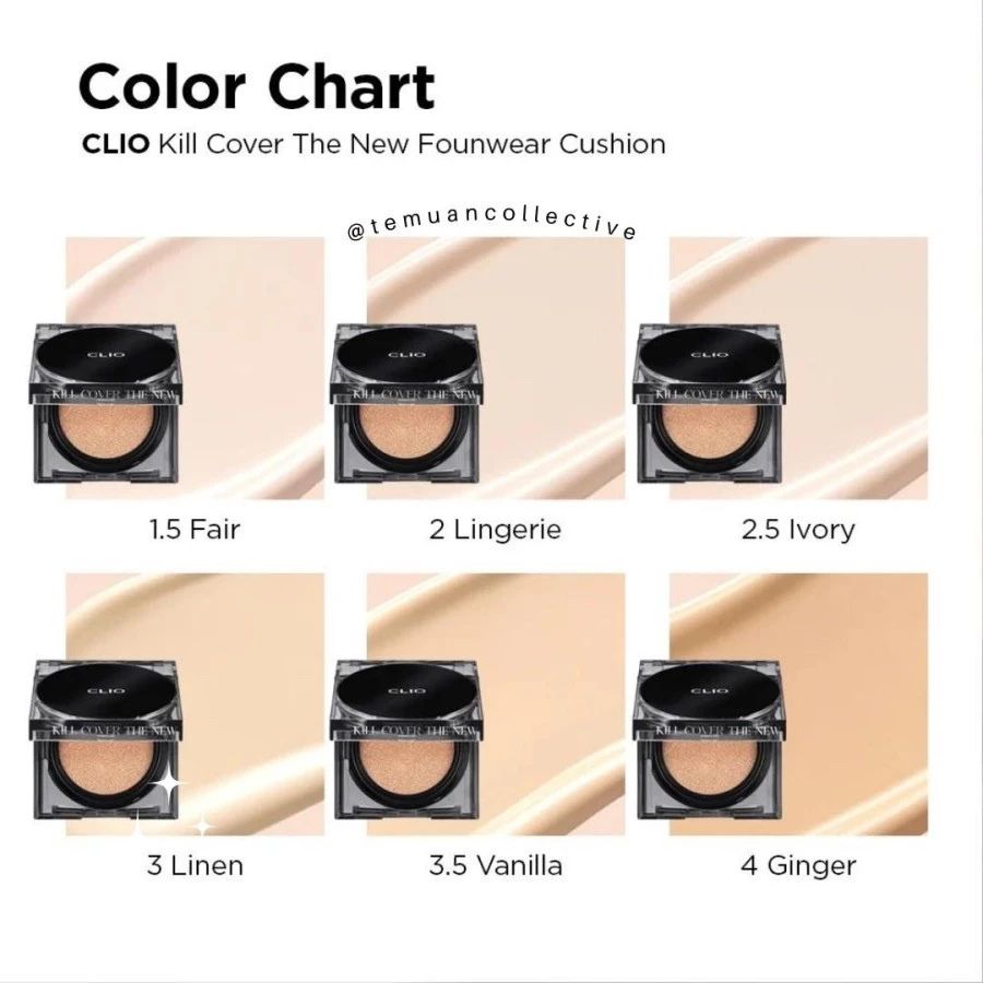CLIO Kill Cover The New Founwear Cushion Set (+ Refill) Foundation