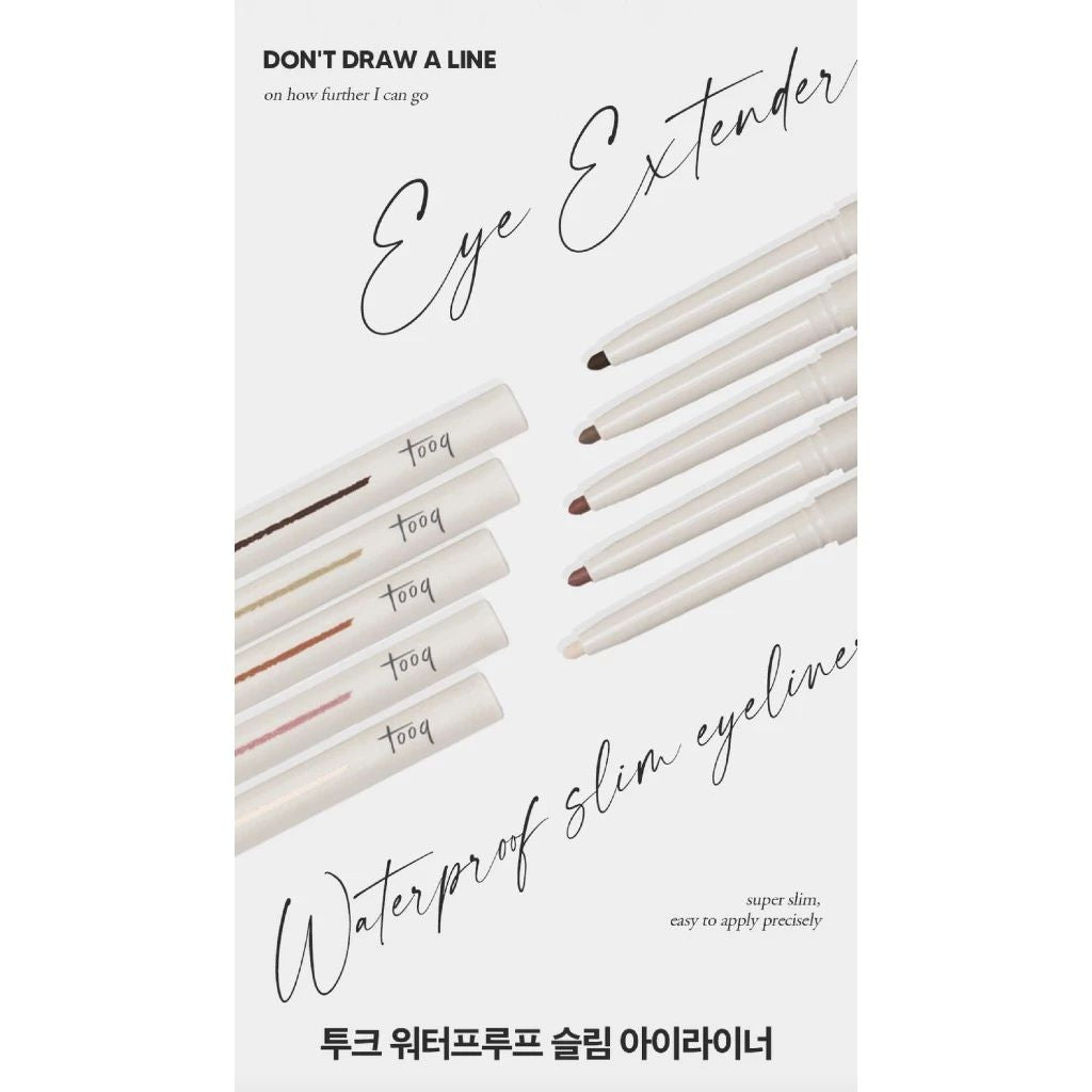 tooq Waterproof Slim Color Eyeliner