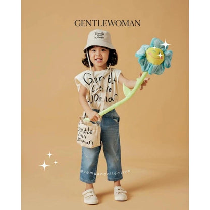 Gentle Little Woman Micro Canvas Tote Bag