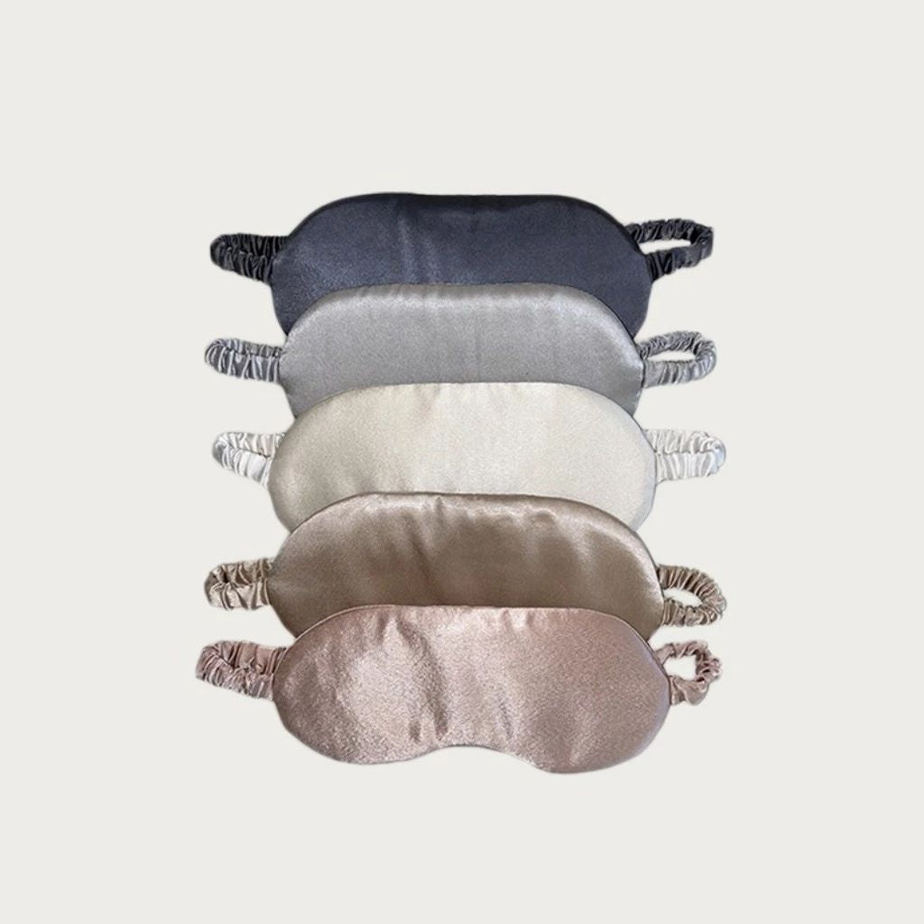 Hepburn Satin Silk Eye Cover House of Sanaa