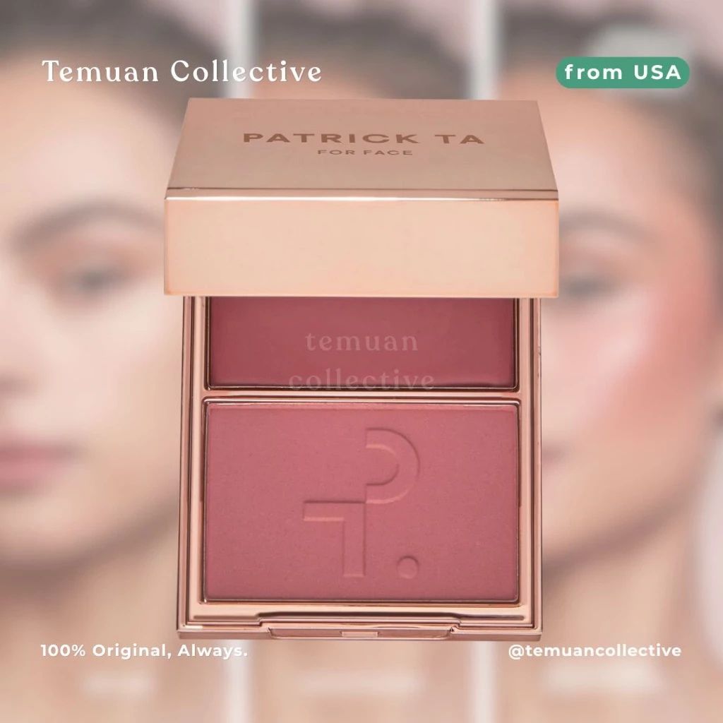 PATRICK TA Major Headlines Double Take Crème & Powder Blush Duo