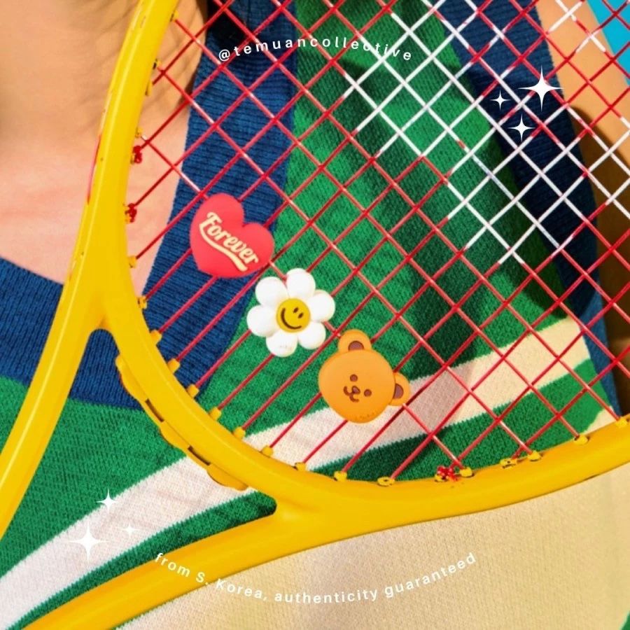 Wiggle Wiggle Tennis Racket Dampener A Set of Four