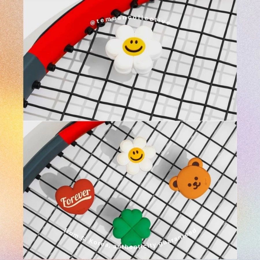 Wiggle Wiggle Tennis Racket Dampener A Set of Four