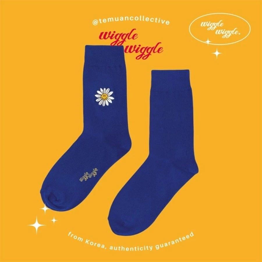 Wiggle Wiggle Korea Combed Cotton Socks