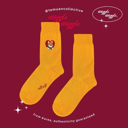Wiggle Wiggle Korea Combed Cotton Socks