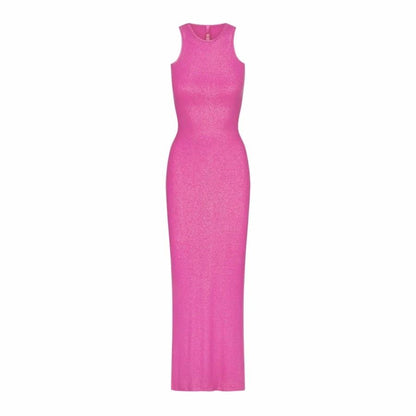 SKIMS Soft Lounge Shimmer Racerback Dress