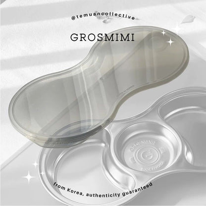 Grosmimi Stainless Steel Divided Plate with Suction
