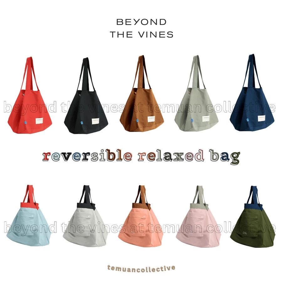 Beyond the Vines Reversible Relaxed Bag