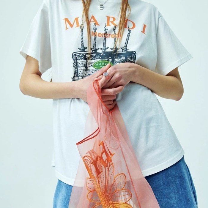 Mardi Mercredi Birthday Cake Tshirt