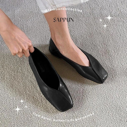 SAPPUN Rondia Babouche Flat Shoes
