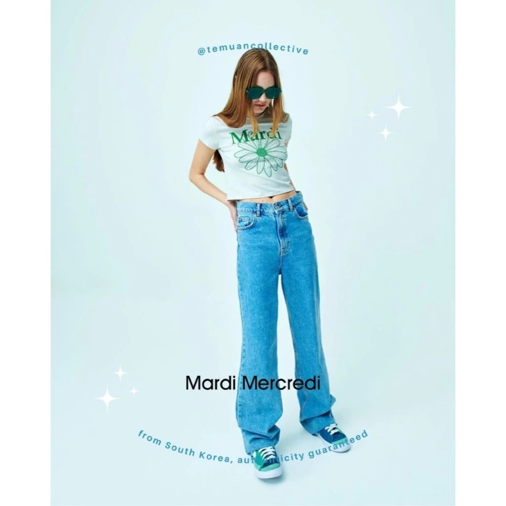 MARDI MERCREDI Cropped TShirt FlowerMardi, Ddanji, Classoc