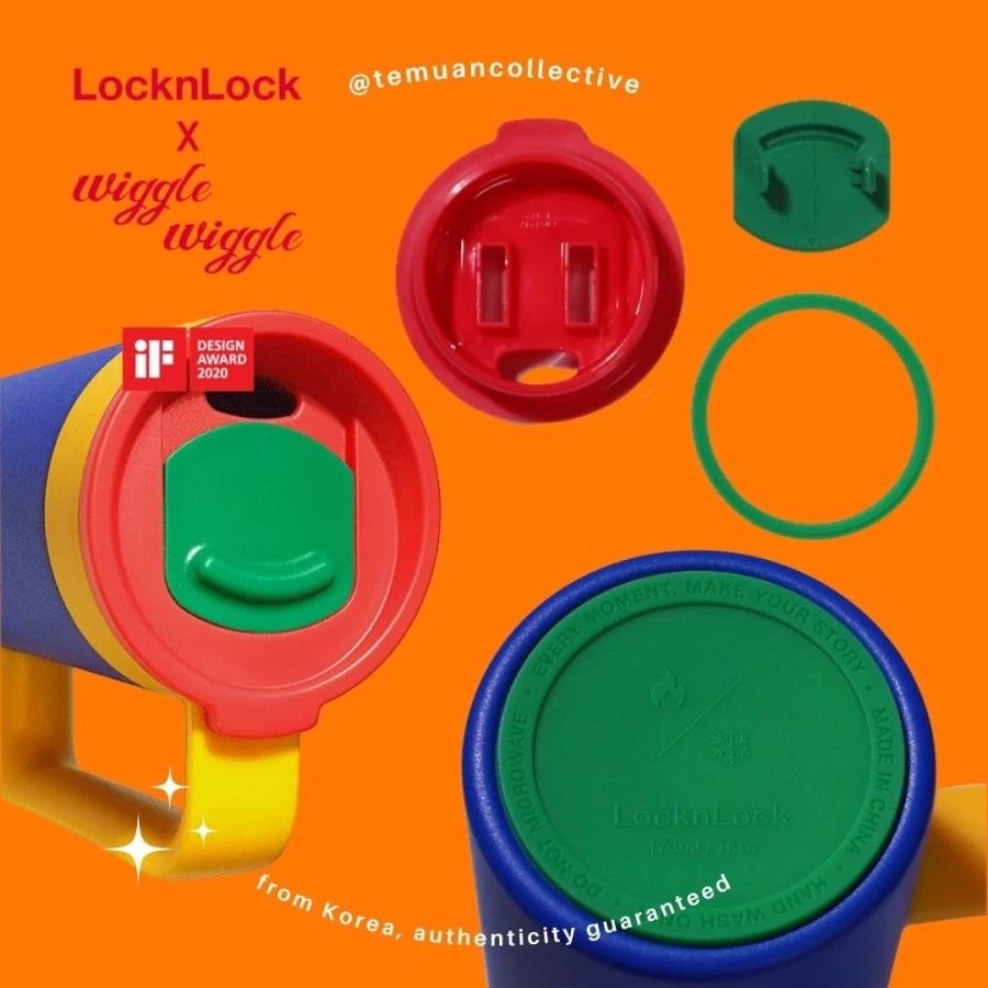 Wiggle Wiggle X LocknLock Table Mug