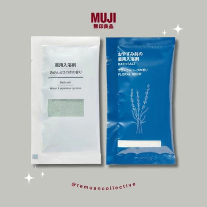 MUJI Japan Medicinal Night Time Bath Salt for Good Sleep