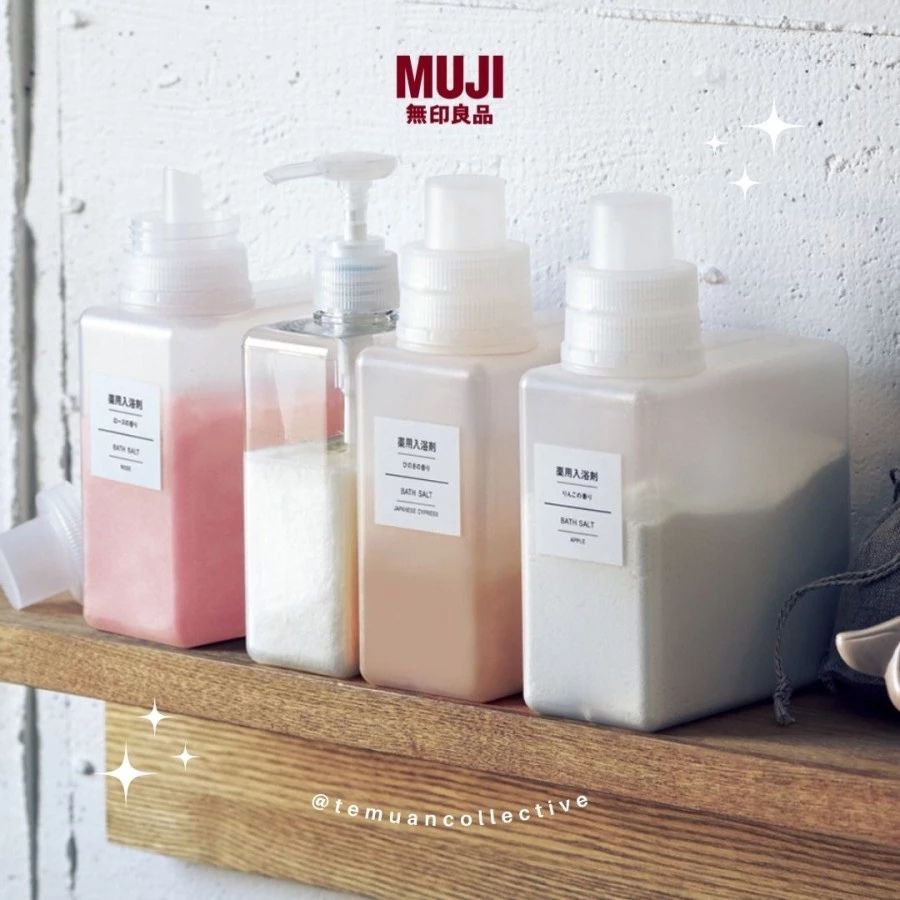 MUJI Japan Medicinal Night Time Bath Salt for Good Sleep