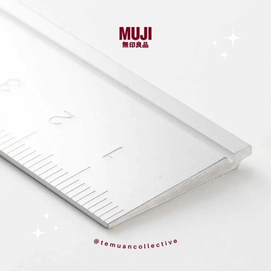 MUJI Aluminium Ruler